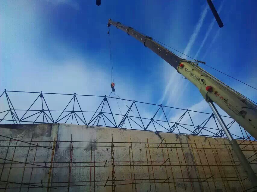 龙海食堂网架结构工程